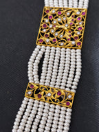 Goldplated Silver Cutwork Bracelet