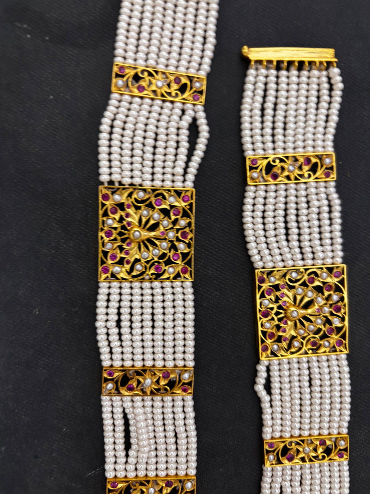 Goldplated Silver Cutwork Bracelet