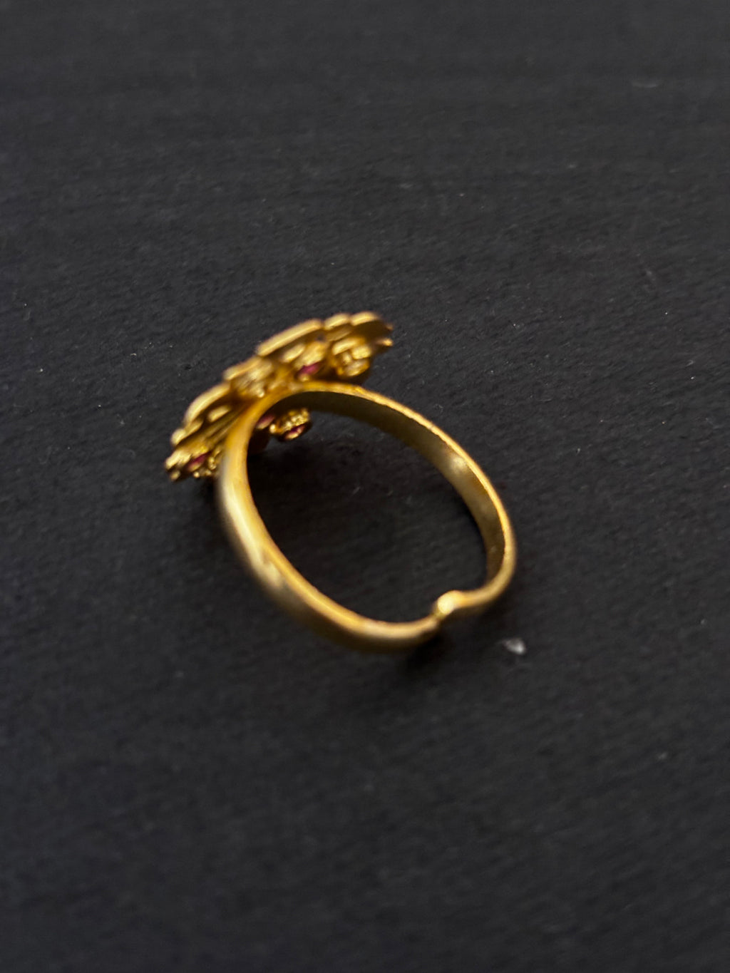 Gold Plated Silver Finger Ring